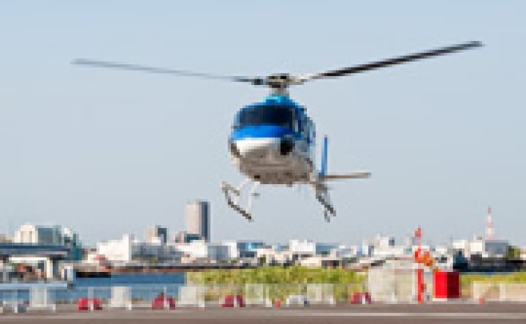 Survol de Tokyo en hélicoptère