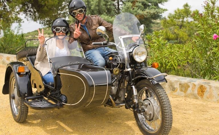 Balade en Side Car à Shanghai