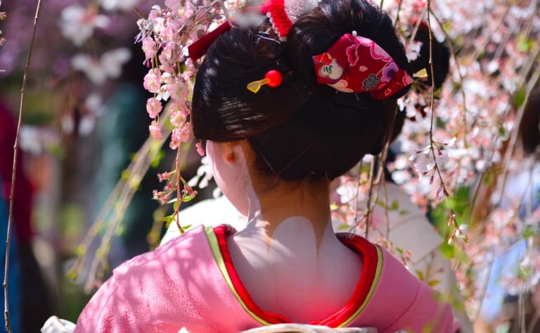 Déjeuner avec une Maiko à Gion