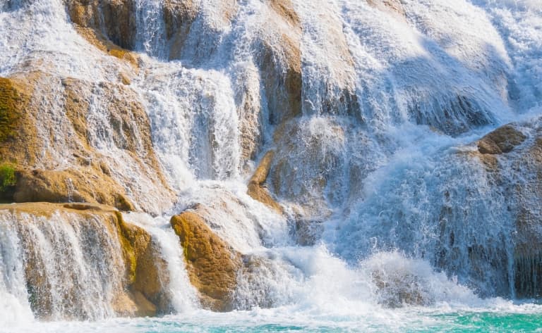 Les cascades d'Agua Azul